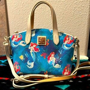 LKNW Disney Dooney & and Bourke Bag Little Mermaid Crossbody Mini Satchel